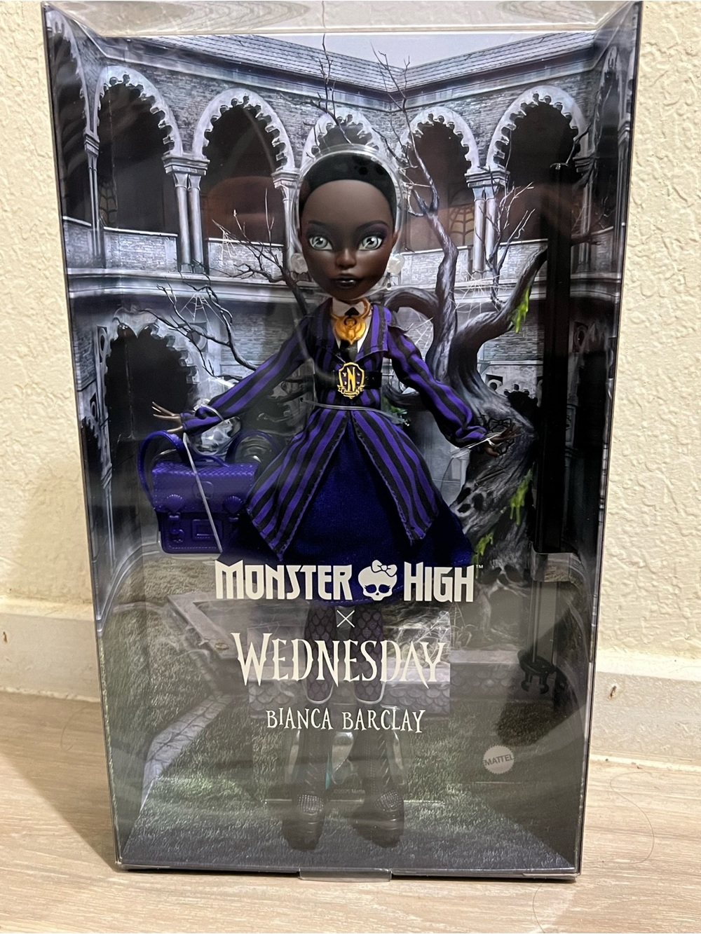 Monster High x Wednesday collectible Bianca Barclay Doll - nevermore academy